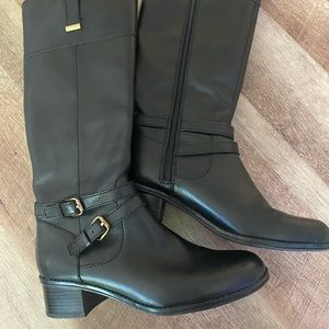 Bandolino Carlotta Black Riding Boots